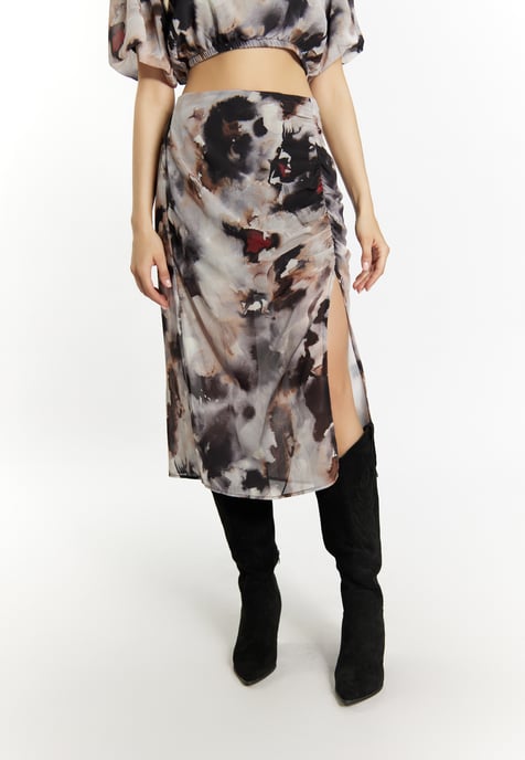 IZIA Felsen Damen Schwarz Mehrfarbig - Image 3