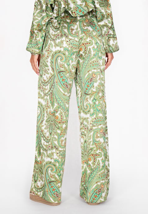 IZIA Hose Frauen grün mehrfarbig - Image 4