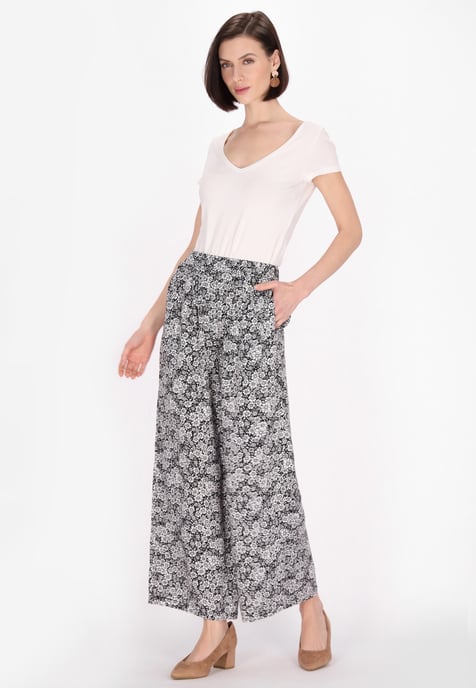 usha Hose Frauen schwarz-weiß - Image 2