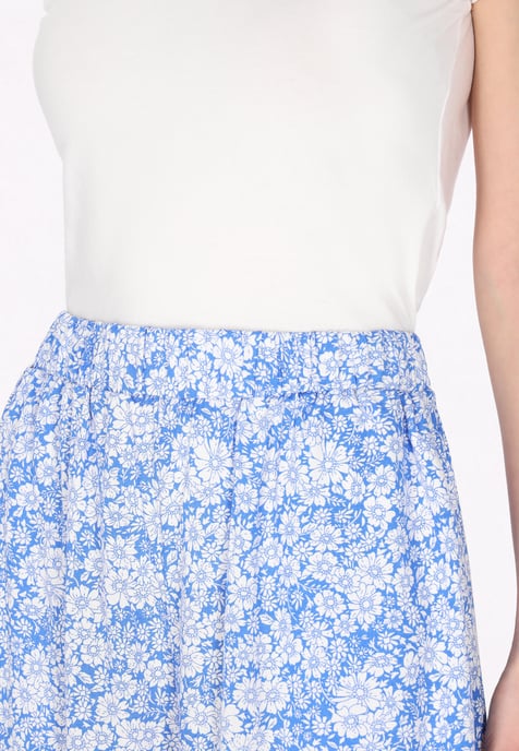 usha Hose Frauen blau weiß - Image 5