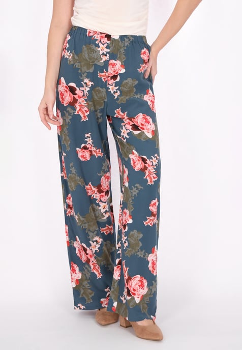 usha Hose Frauen dunkelgrün mehrfarbig - Image 3