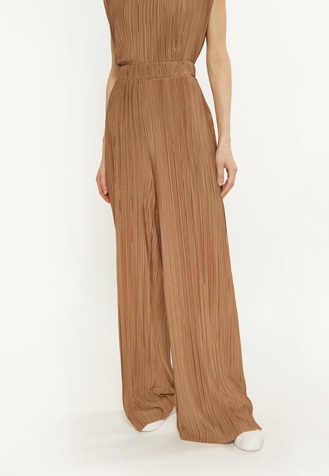 usha Hose Frauen Beige - Image 3