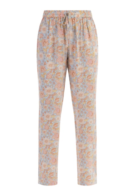 usha Stoffhose Damen Blau Mehrfarbig - Image 1