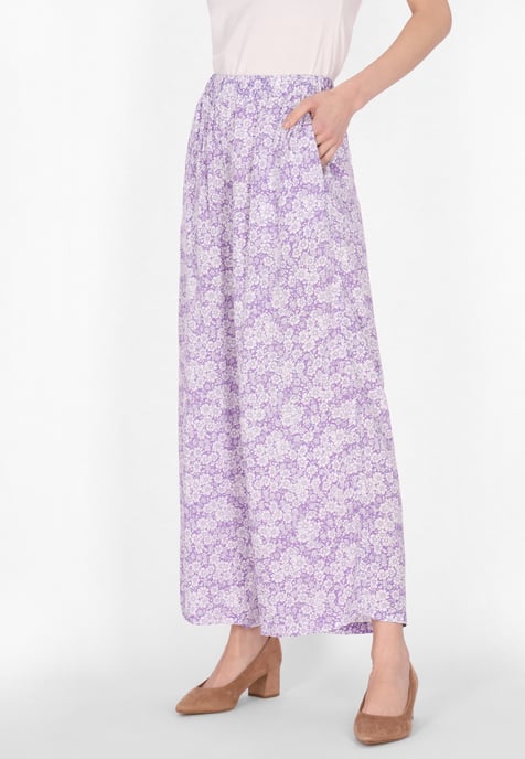 usha Hose Frauen lila weiß - Image 3