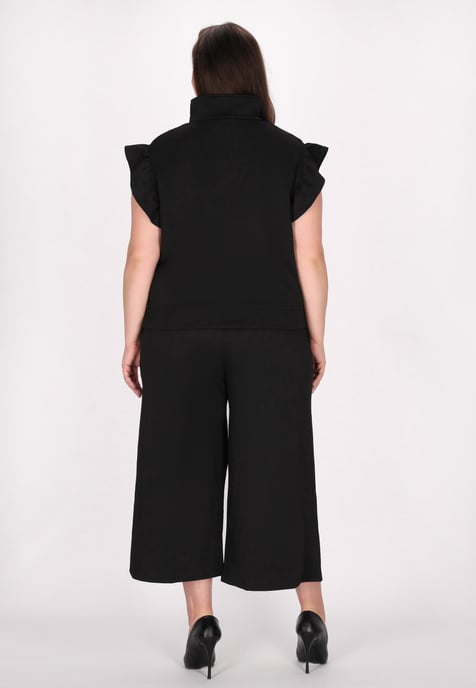 Faina Hose Damen Schwarz - Image 4