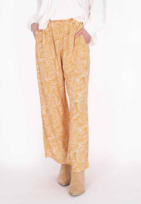 usha Hose Frauen gelb weiß - Image 3