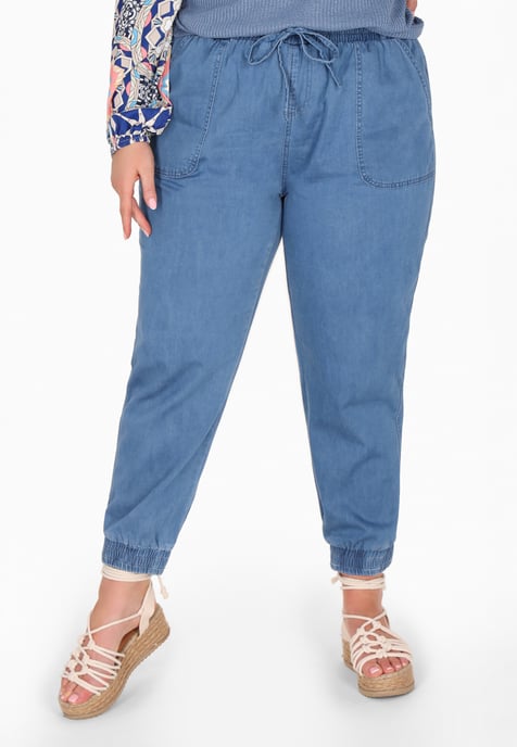 usha Hosen in großen Größen Frauen Blau - Image 3