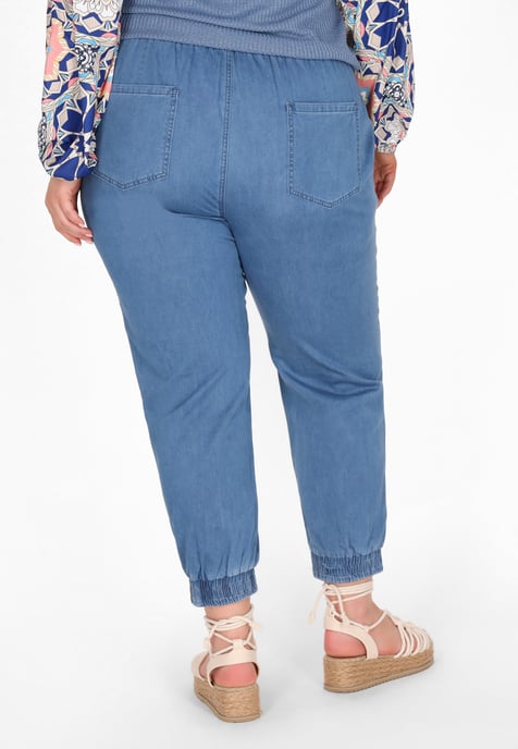 usha Hosen in großen Größen Frauen Blau - Image 4