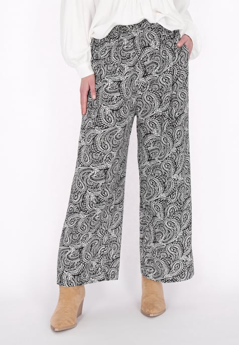 usha Hose Frauen schwarz-weiß - Image 3