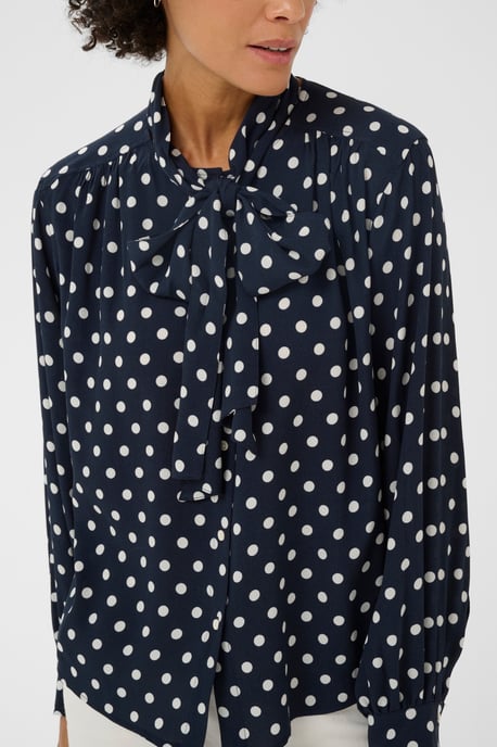 Langarm-Bluse YaninaPW Langarm-Bluse Lockere Passform - Image 4