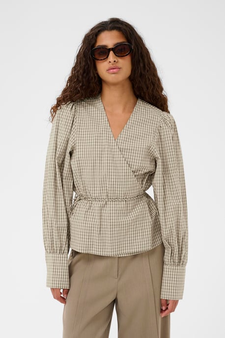 Langarm-Bluse SLSivah Langarm-Bluse Gerade Passform - Image 3