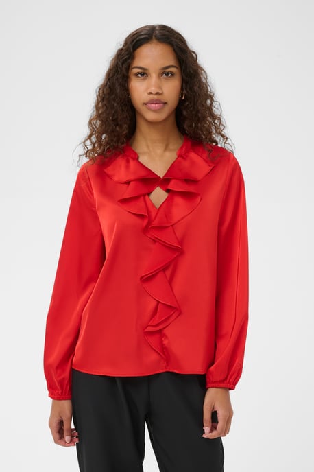 Langarm-Bluse LodisaSZ Langarm-Bluse Gerade Passform - Image 2