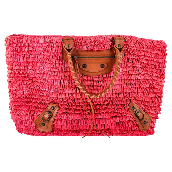 Balenciaga Korbtasche aus gewebtem Raffia - Image 1