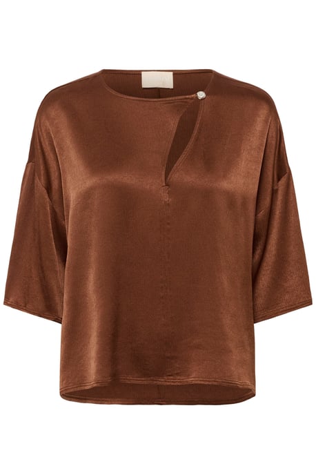 Kurzarm-Bluse SLMirabella Kurzarm-Bluse Lockere Passform - Image 4