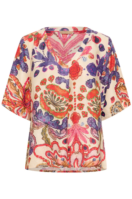 Kurzarm-Bluse CUmandy Kurzarm-Bluse Relaxed fit - Image 4