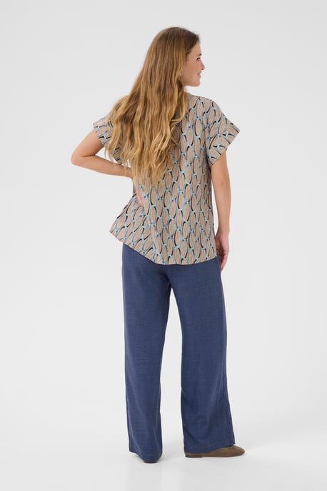 Kurzarm-Bluse CUbae Kurzarm-Bluse Relaxed fit - Image 2