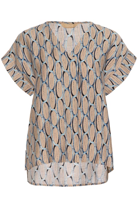 Kurzarm-Bluse CUbae Kurzarm-Bluse Relaxed fit - Image 4