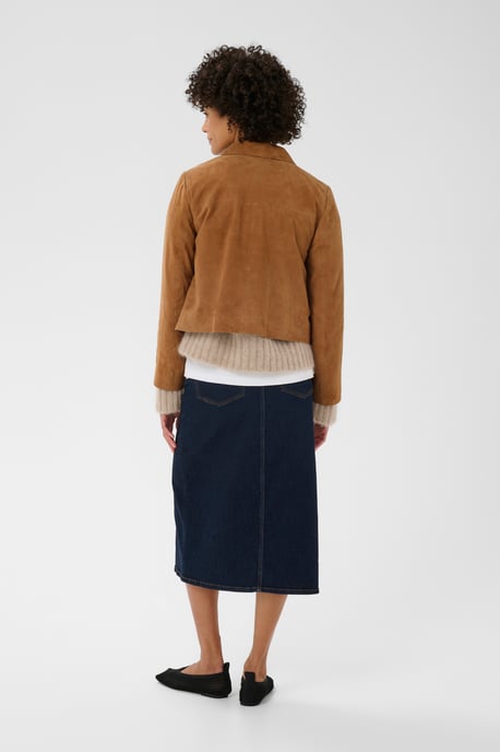 Lederjacke NemaPW Lederjacke Baggy fit - Image 3