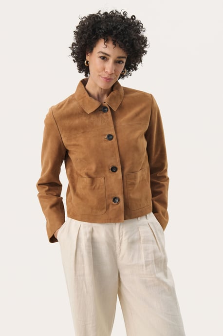 Lederjacke NemaPW Lederjacke Baggy fit - Image 4
