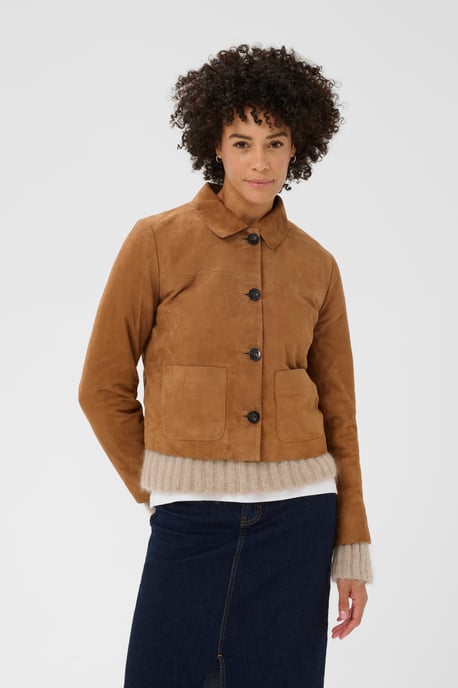 Lederjacke NemaPW Lederjacke Baggy fit - Image 5