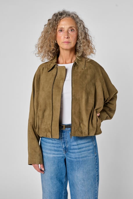 Lederjacke MWPetra Lederjacke Loose fit - Image 3