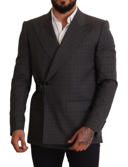 Wickel-Blazer im Karodesign - Image 5