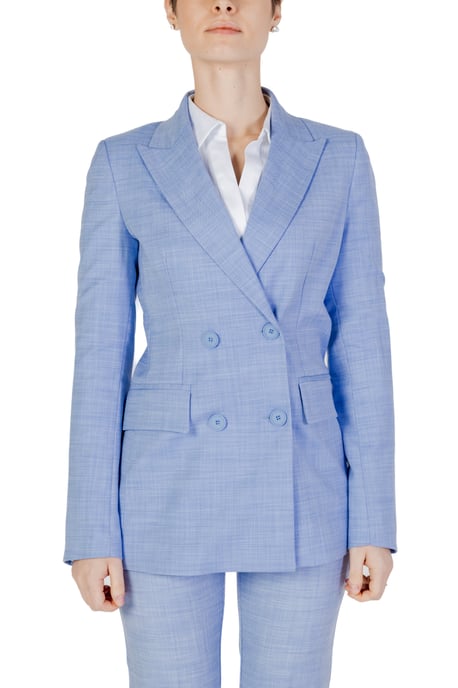Doppelreihiger Blazer Hellblau - Image 1