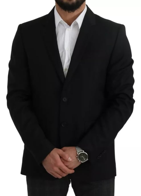 Klassischer Blazer in Einfarbigem Stil - Image 2