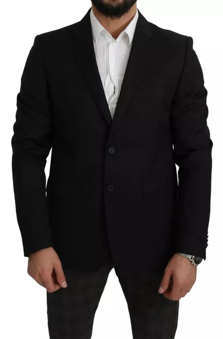 Klassischer Blazer in Einfarbigem Stil - Image 4