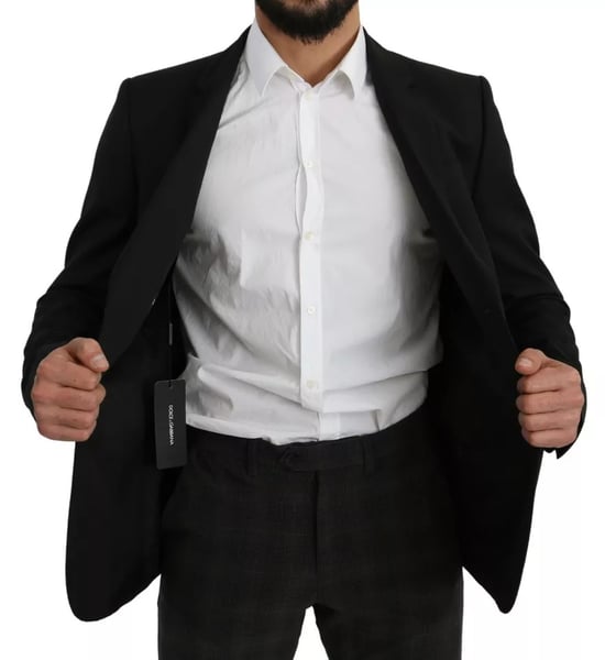 Klassischer Blazer in Einfarbigem Stil - Image 5