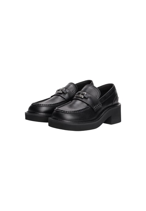 Leder Blockabsatz Slipper - Image 2