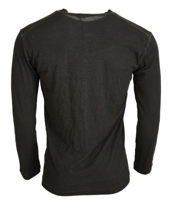 Langarm-Henley-Shirt Tsh3535 - Image 3