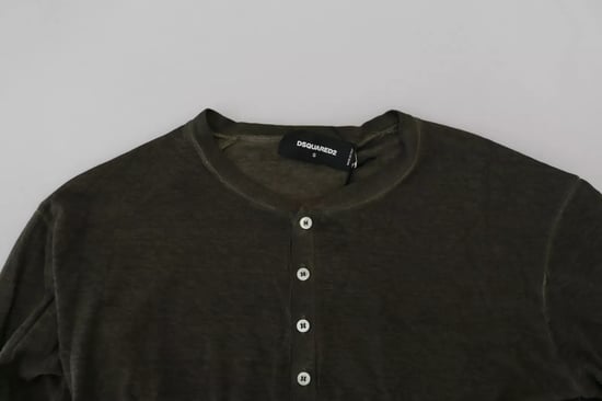 Langarm-Henley-Shirt Tsh3535 - Image 4