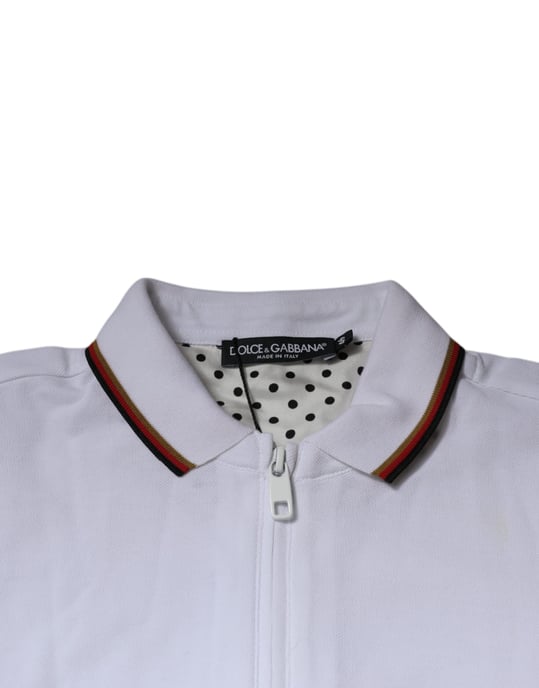 Langärmliges Zip-Polo-Shirt mit Kronen-Detail - Image 6