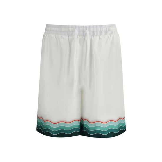 Seidenkurze Hose Wellenmuster - Image 1