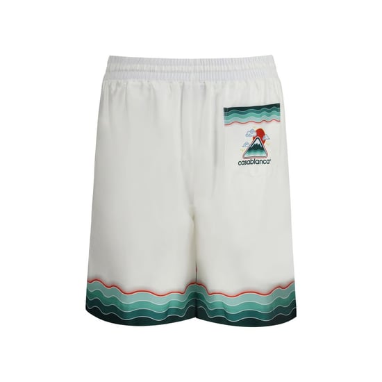 Seidenkurze Hose Wellenmuster - Image 2