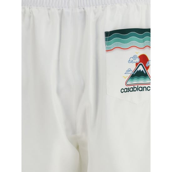 Seidenkurze Hose Wellenmuster - Image 3