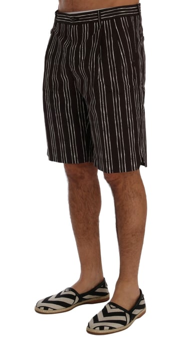 Vertikale Streifen Shorts - Image 2