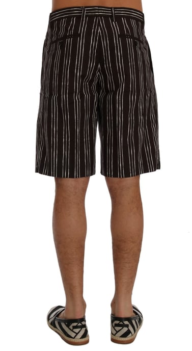 Vertikale Streifen Shorts - Image 3