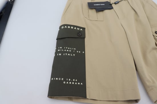 Beige Cargo-Shorts Modell - Image 5