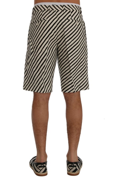 Diagonal gestreifte Shorts Sommerresort - Image 3