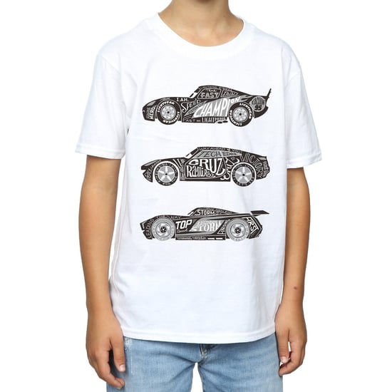 Disney - "Cars" T-Shirt für Jungen (Weiß) - Image 3
