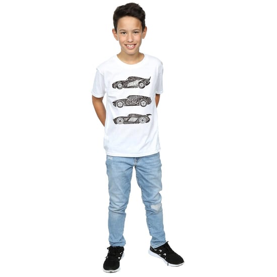 Disney - "Cars" T-Shirt für Jungen (Weiß) - Image 4