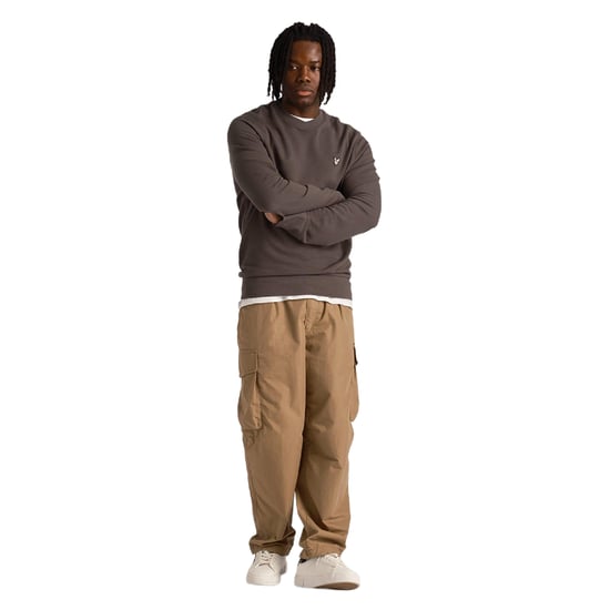 Lyle & Scott - "Utility" Sweatshirt für Herren, Schlaufe hinten (Grau) - Image 4