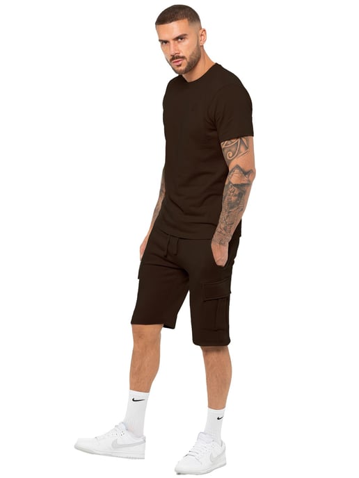 Enzo | Herren T-Shirt-Trainingsanzug mit Shorts-Set - Image 2