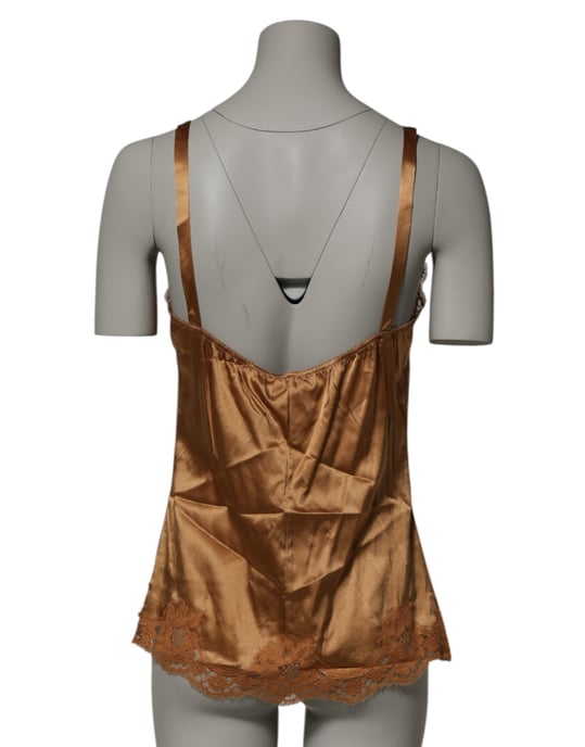 Spitzenbesetztes Seidenmischung-Camisole - Image 4