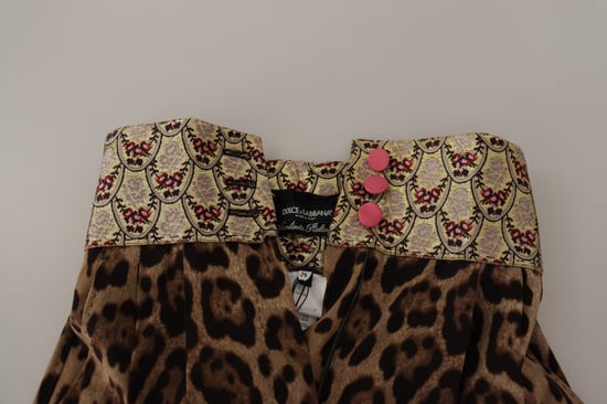 Leoprint Culottes Hochtailliert - Image 4