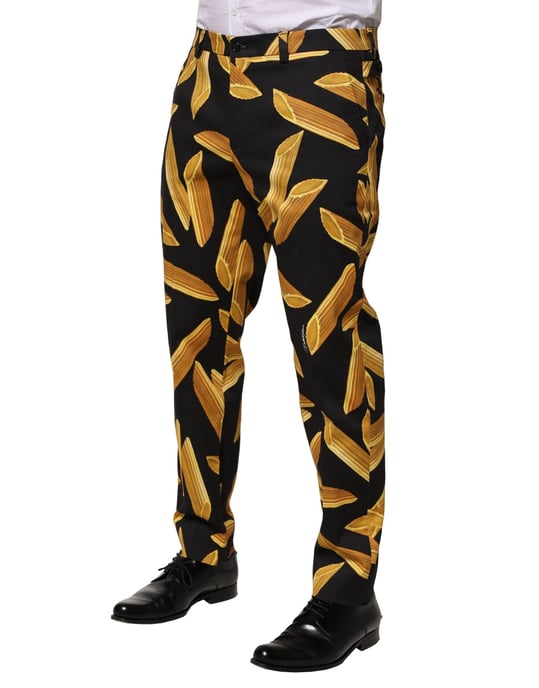 Nudeldruck Seidenhose - Image 3