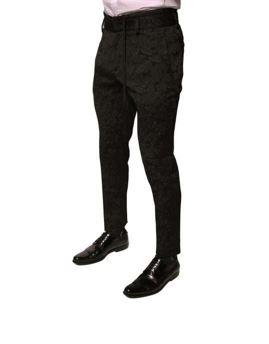 Schmale Passform Blumenhose - Image 3