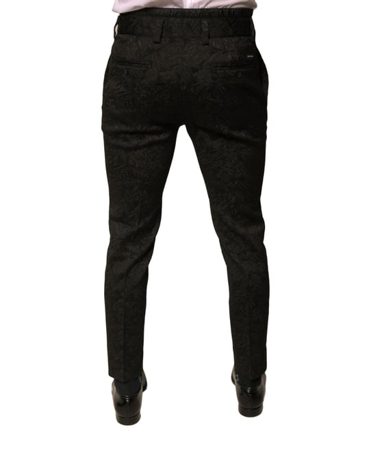 Schmale Passform Blumenhose - Image 4